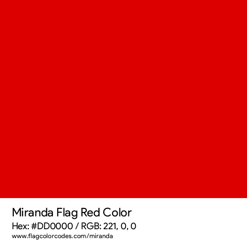 Red - DD0000
