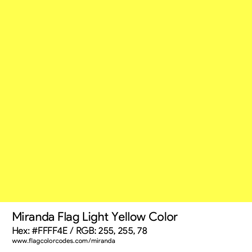 Light Yellow - FFFF4E