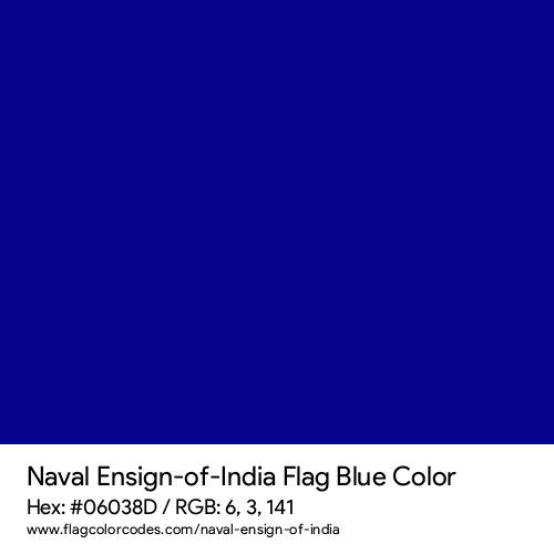 Blue - 06038D