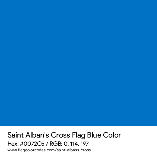 Blue - 0072C5