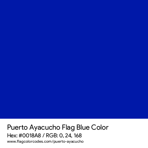 Blue - 0018A8