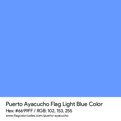 Light Blue - 6699FF