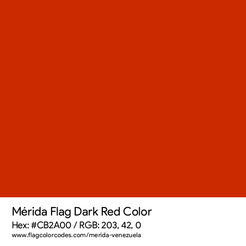 Dark Red - cb2a00
