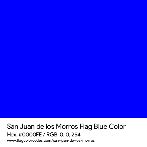 Blue - 0000FE