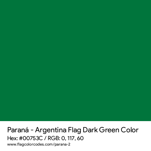 Dark Green - 00753C