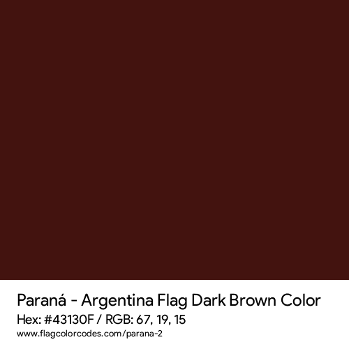 Dark Brown - 43130F
