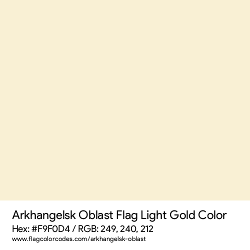 Light Gold - F9F0D4