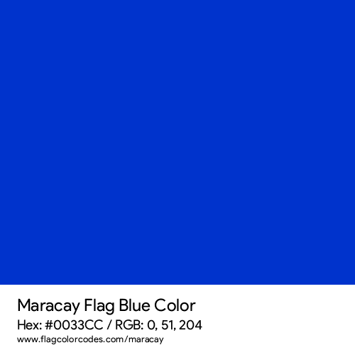 Blue - 0033CC