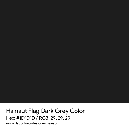 Dark Grey - 1D1D1D