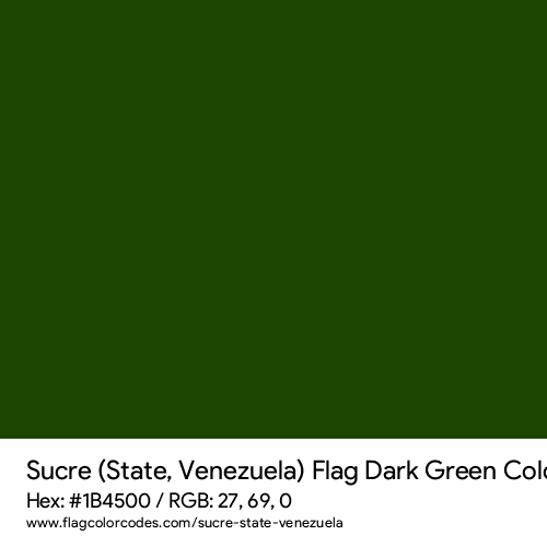 Dark Green - 1B4500
