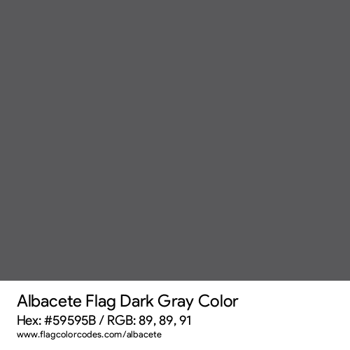 Dark Gray - 59595B