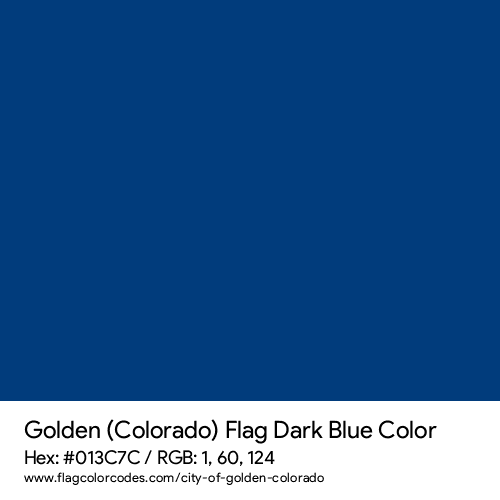 Dark Blue - 013C7C