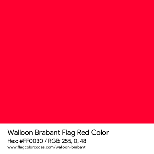 Red - FF0030