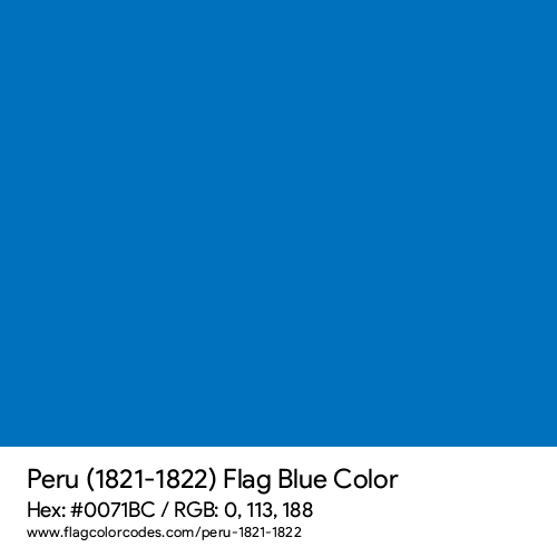 Blue - 0071BC