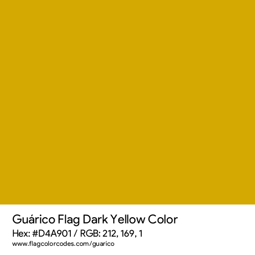 Dark Yellow - D4A901