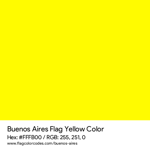 Yellow - FFFB00