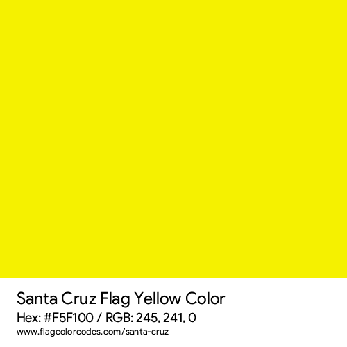 Yellow - F5F100