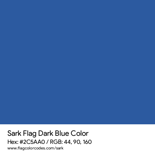 Dark Blue - 2C5AA0