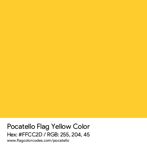Yellow - FFCC2D