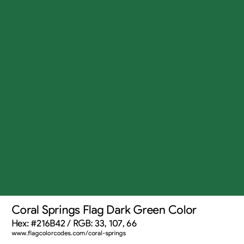 Dark Green - 216B42