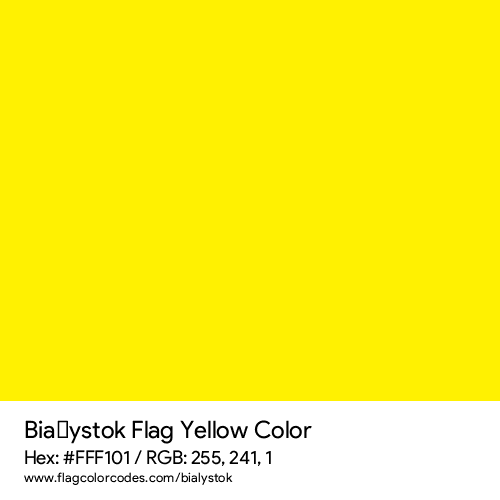 Yellow - FFF101