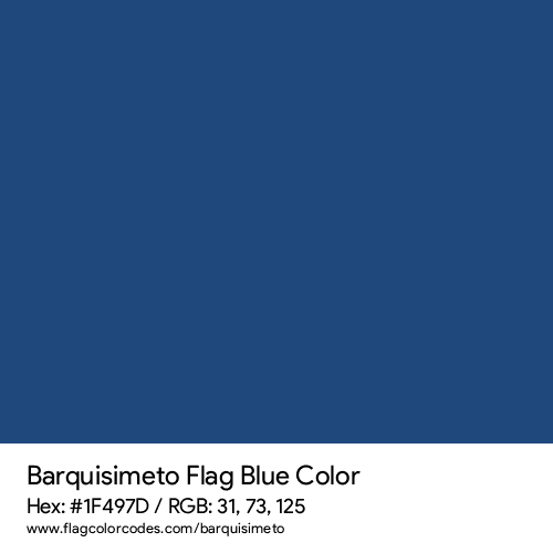 Blue - 1F497D