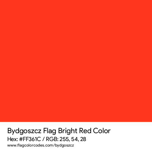 Bright Red - FF361C