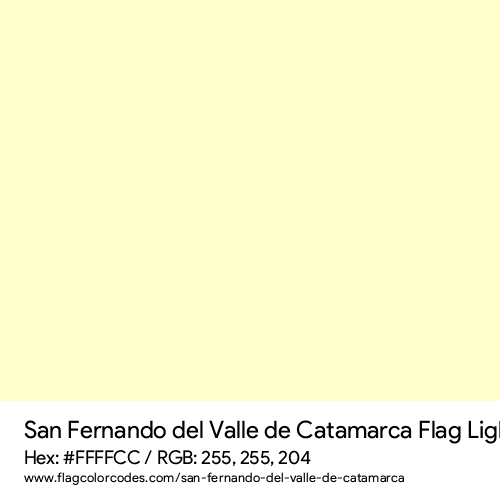 Light Yellow - FFFFCC