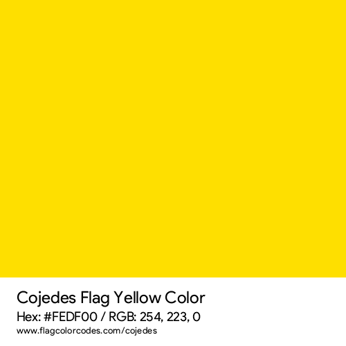 Yellow - FEDF00