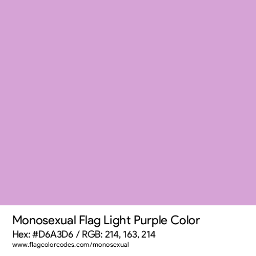 Light Purple - D6A3D6