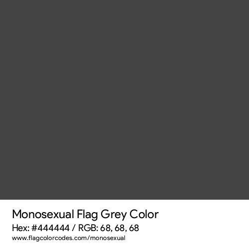 Grey - 444444
