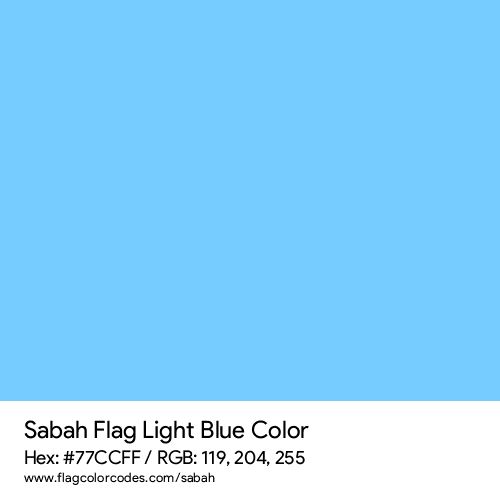 Light Blue - 77CCFF