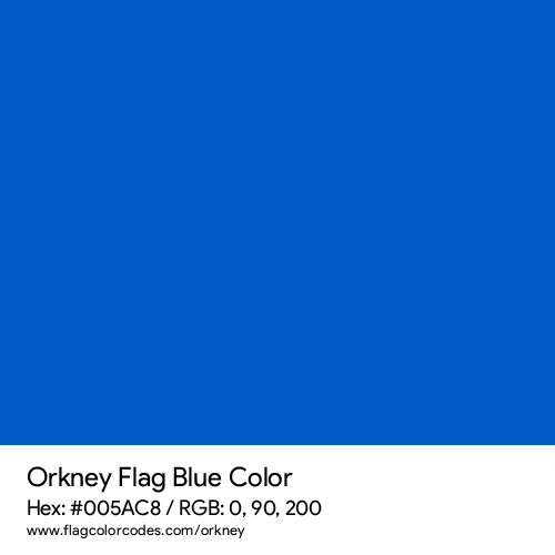 Blue - 005AC8