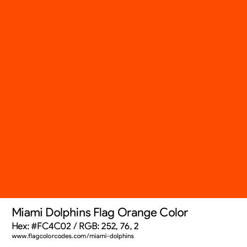 miami dolphins colors orange