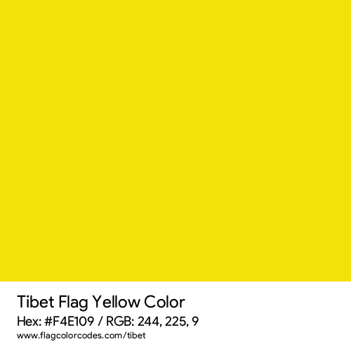 Yellow - F4E109
