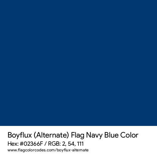 Navy Blue - 02366F