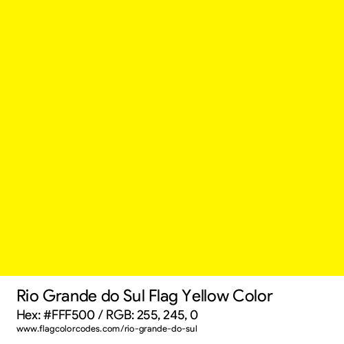 Yellow - FFF500