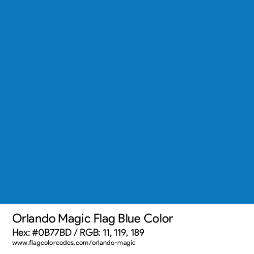 Blue - 0B77BD