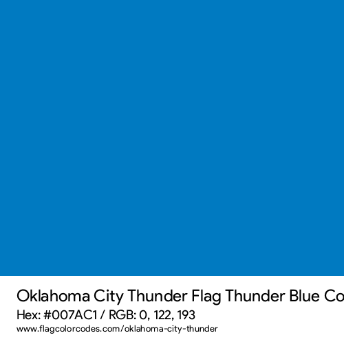 Thunder Blue - 007AC1