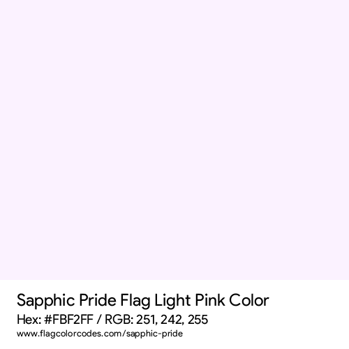 Light Pink - FBF2FF