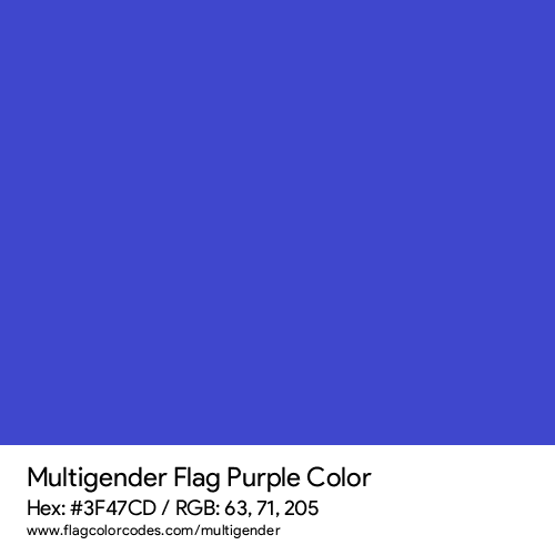 Purple - 3F47CD