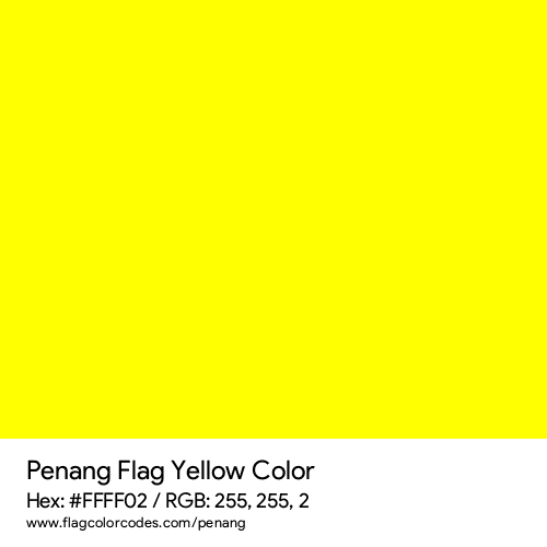 Yellow - FFFF02