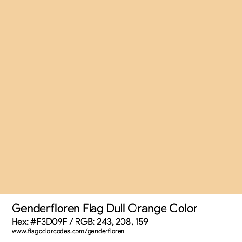 Dull Orange - F3D09F
