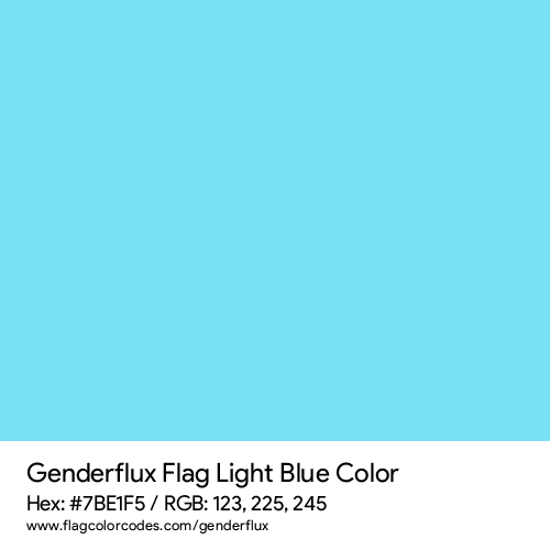 Light Blue - 7BE1F5