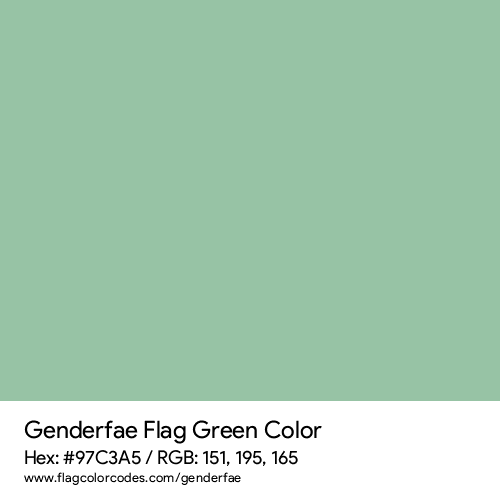 Green - 97C3A5