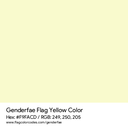 Yellow - F9FACD