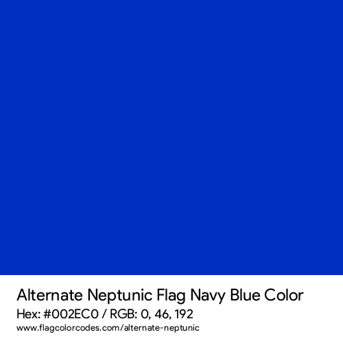 Navy Blue - 002EC0