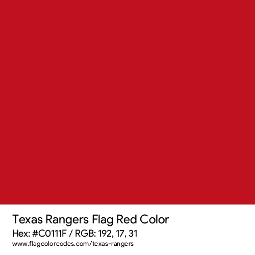 Red - C0111F