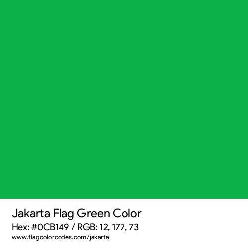 Green - 0CB149