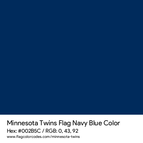 Navy Blue - 002B5C